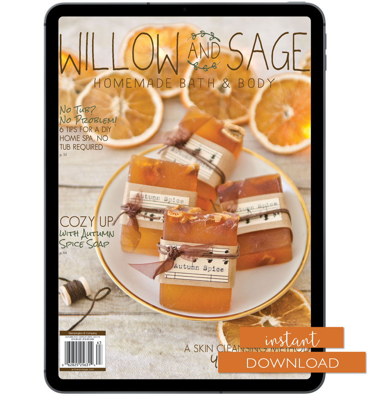 Willow and Sage Autumn 2016 Instant Download