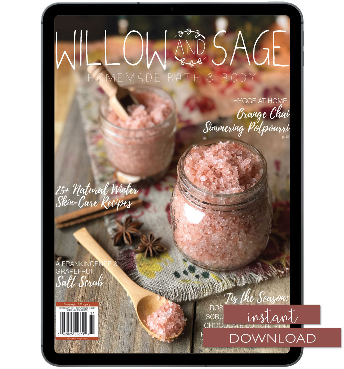 Willow and Sage Winter 2021 Instant Download