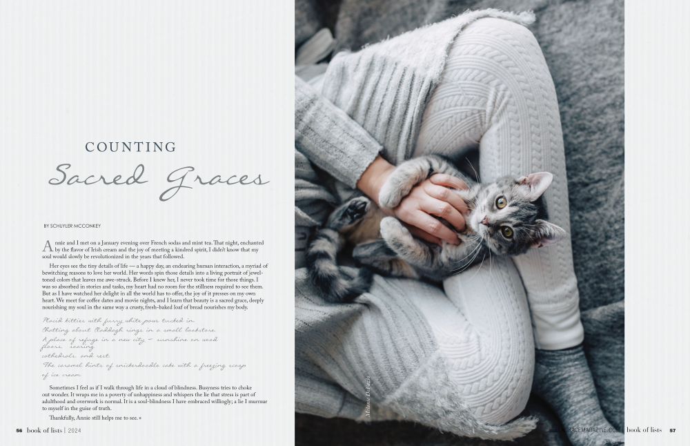 Bella Grace Book of Lists Volume 2 Instant Download
