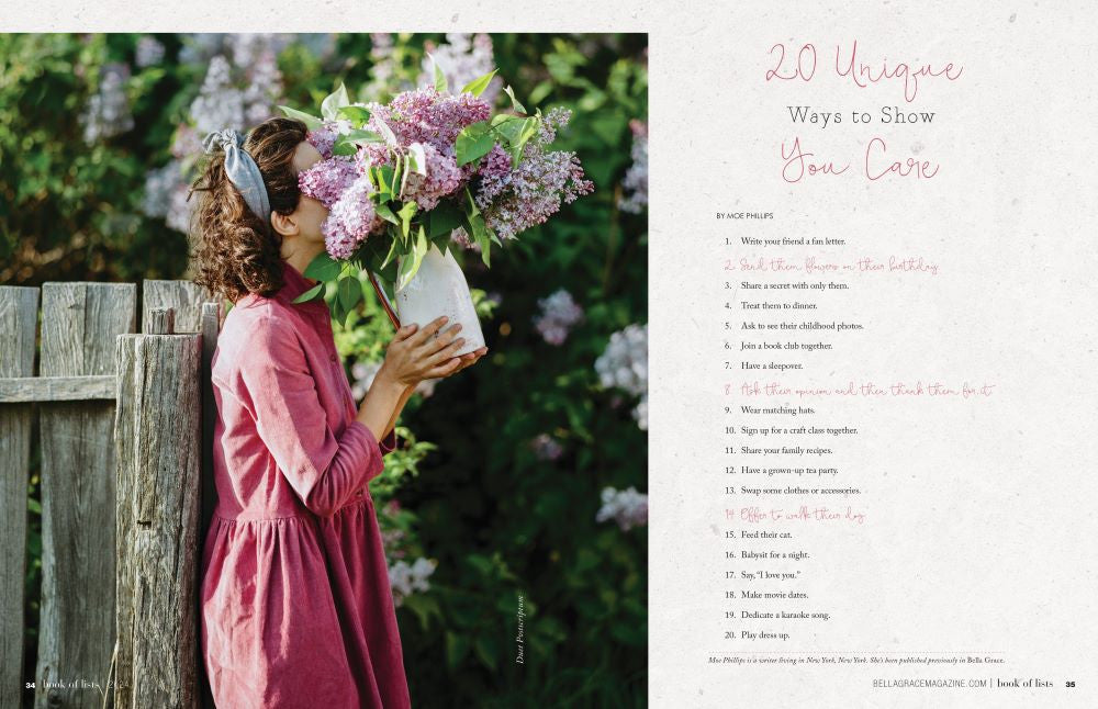 Bella Grace Book of Lists Volume 2 Instant Download