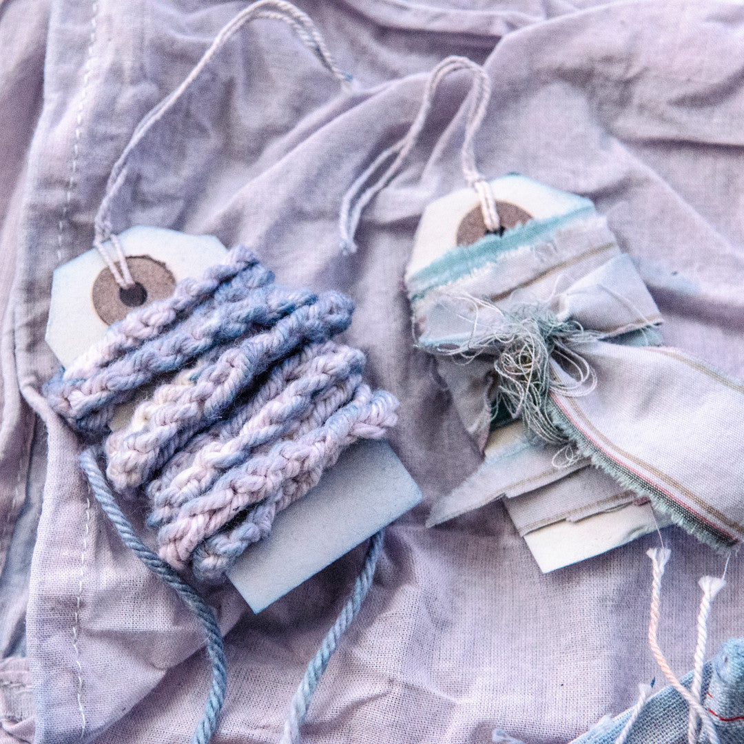 Naturally Dyed Bath Bomb Packaging