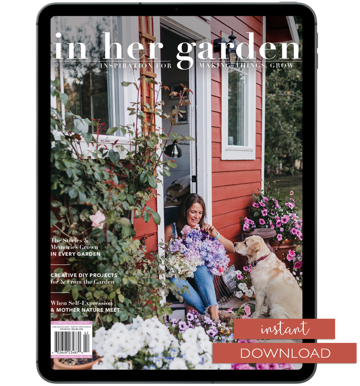 In Her Garden Summer 2024 Instant Download