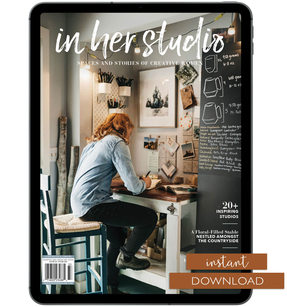 In Her Studio Autumn 2023 Instant Download