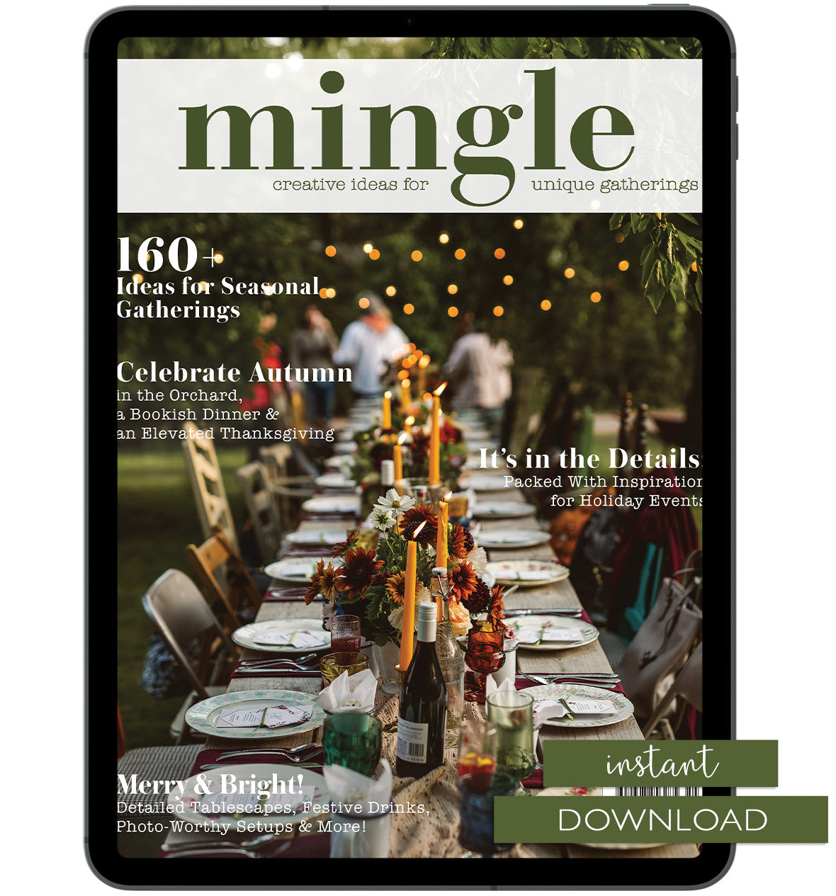 Mingle Autumn 2025 Instant Download