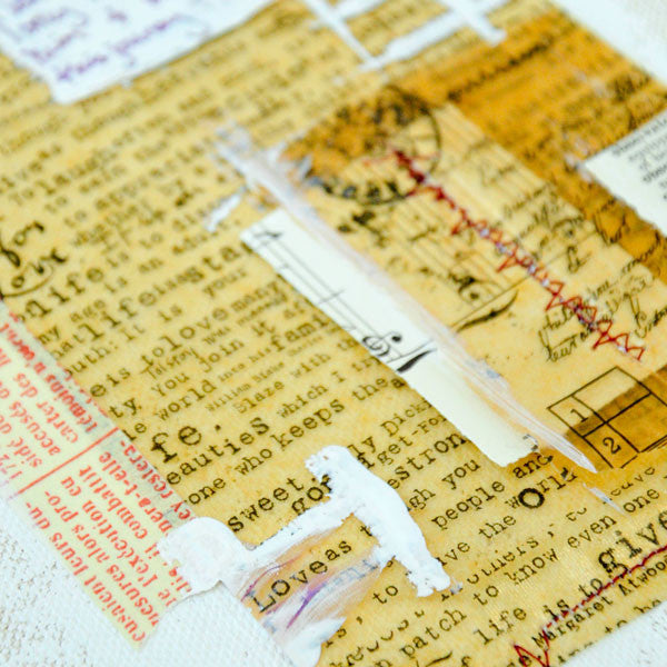 Whimsical Journey Canvas Journal Project by Kristen Robinson