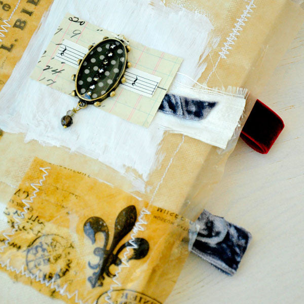 Whimsical Journey Canvas Journal Project by Kristen Robinson