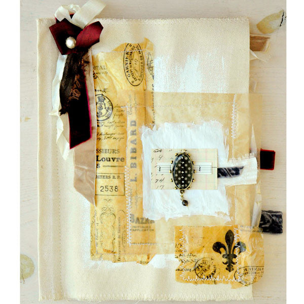 Whimsical Journey Canvas Journal Project by Kristen Robinson