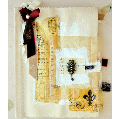 Whimsical Journey Canvas Journal Project by Kristen Robinson