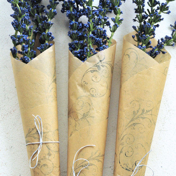 Parchment Paper Bouquet Project
