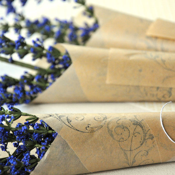 Parchment Paper Bouquet Project