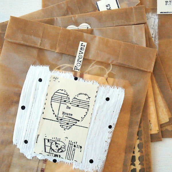 Glassine Goodie Bags Project by Kristen Robinson