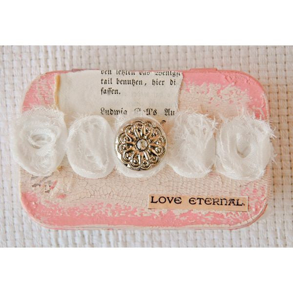 Shabby Chic Favor Tins Project