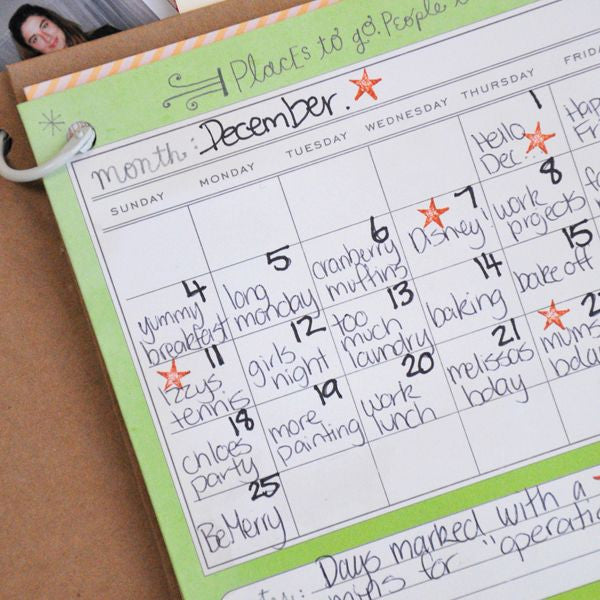Month by Month Mini Book Project