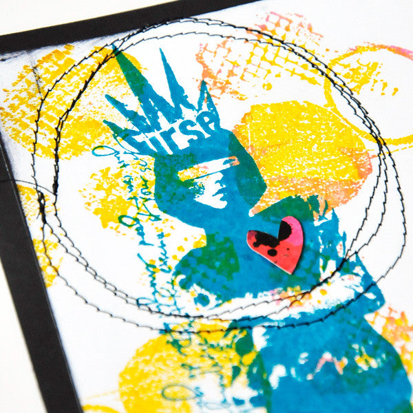 Mini Art Boards Project by Dina Wakley