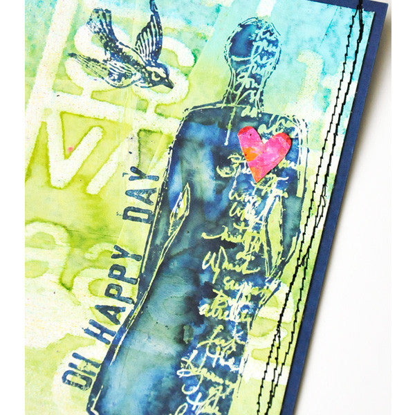 Mini Art Boards Project by Dina Wakley