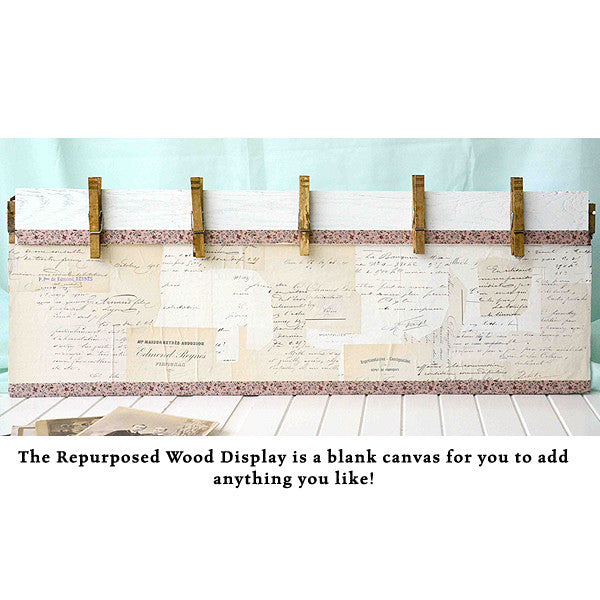 Repurposed Wood Display Project