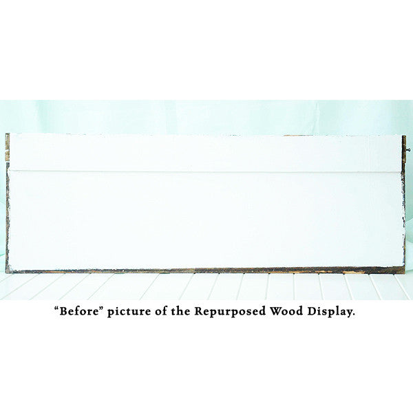 Repurposed Wood Display Project