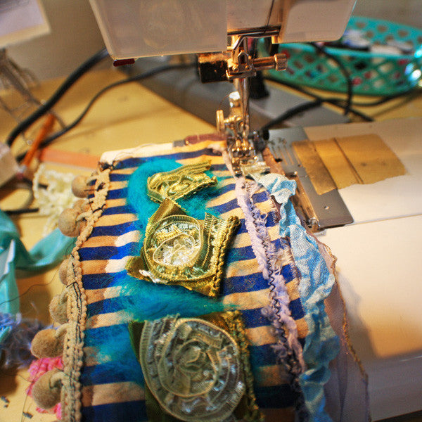 Gypsy Art Tote Bag Project by Suzi Blu