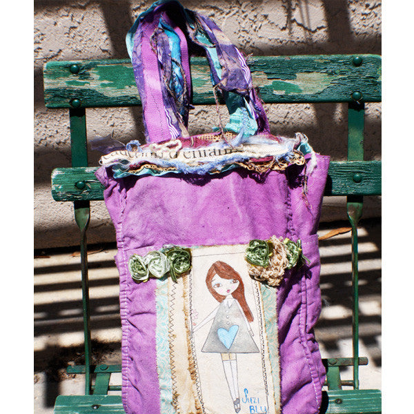 Gypsy Art Tote Bag Project by Suzi Blu