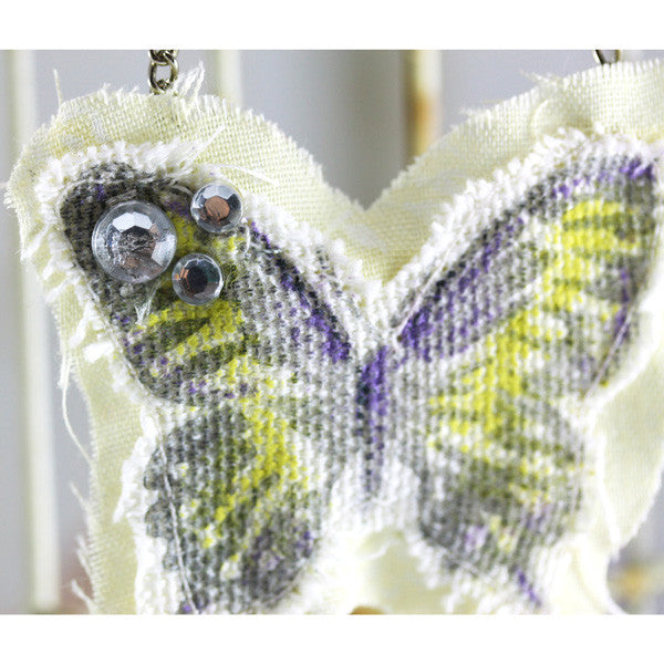 Spring Butterfly Necklace Project by Shona Cole