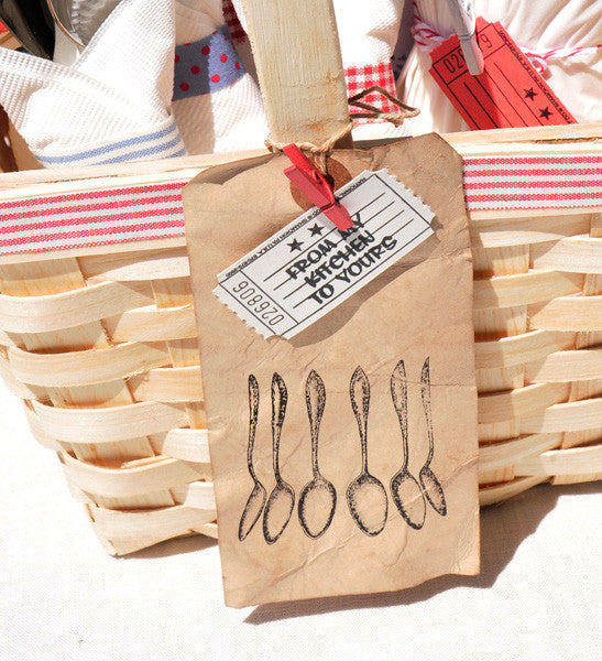 Utensils and Napkins Basket Project by Kerri Winterstein