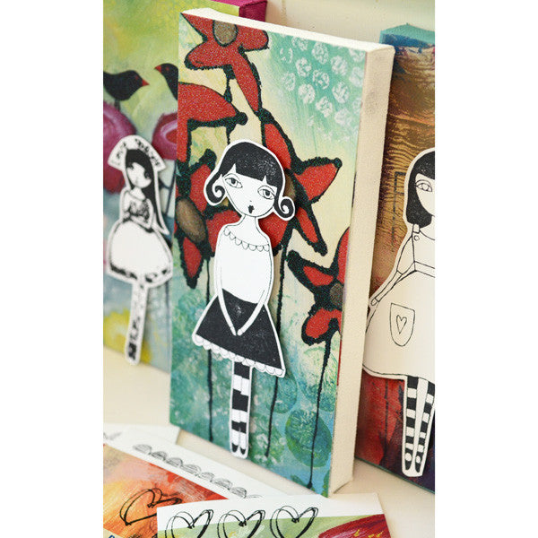 Colorful Canvases and Cards Project