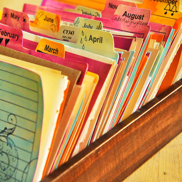 Monthly Ephemera Drawer Project