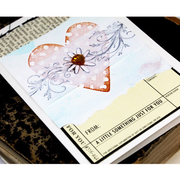 Vellum Over Heart Card Project by Shona Cole