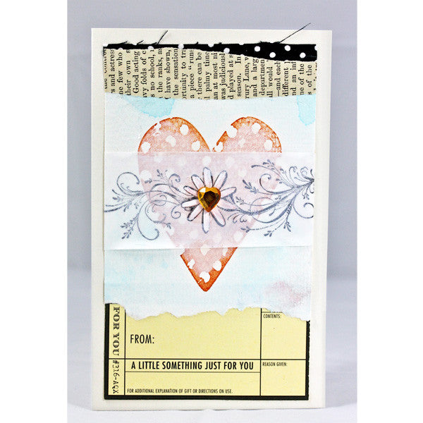 Vellum Over Heart Card Project by Shona Cole