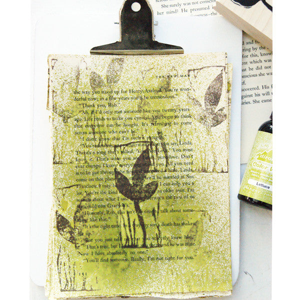 Creatively Stamped Art Papers Project