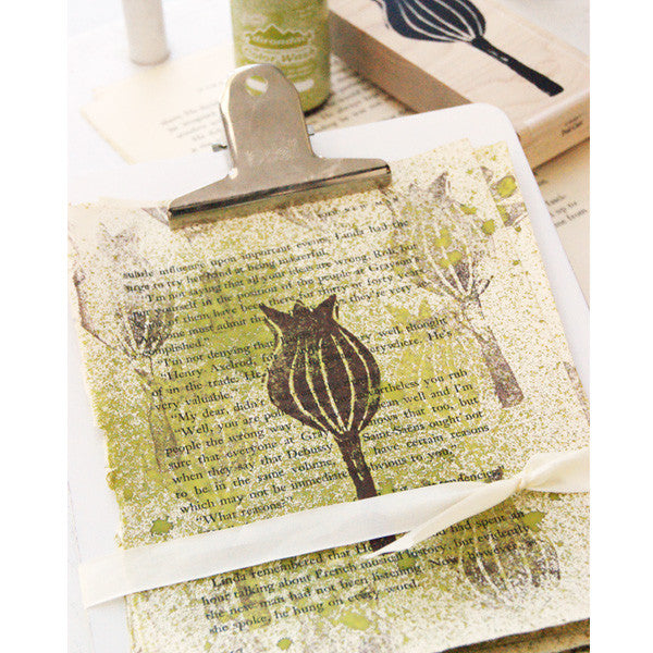 Creatively Stamped Art Papers Project