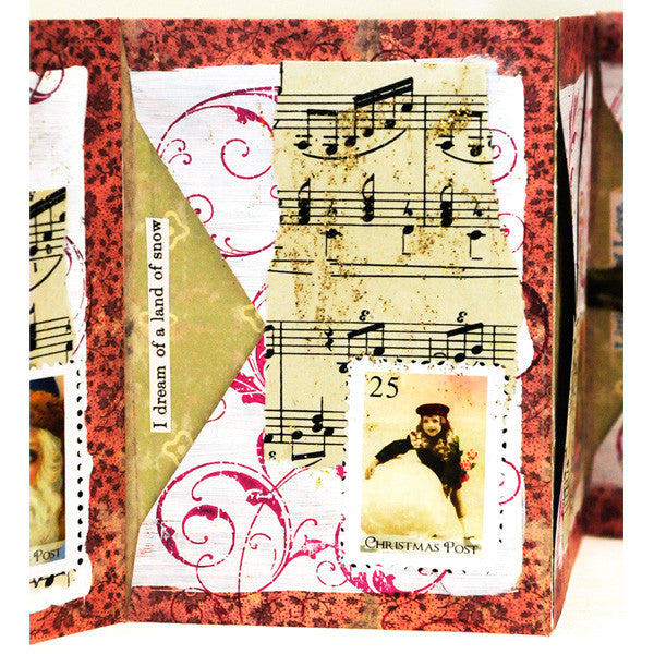 Christmas Envelope Book Project by Audrey Hernandez