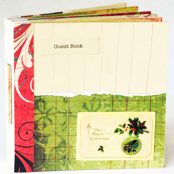 Holiday Guest Book Project by Shona Cole