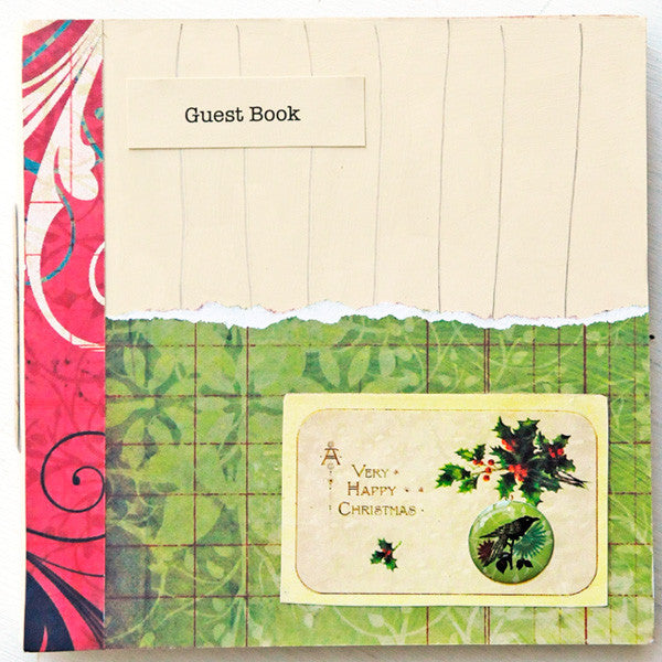 Holiday Guest Book Project by Shona Cole
