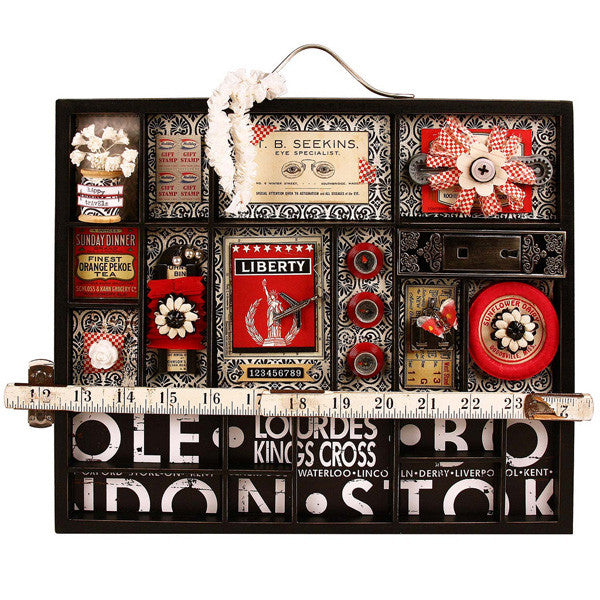 The Existential Tray Project by Kerry Lynn Yeary Courtesy of 7gypsies