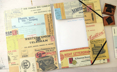 Vintage Office Stationery Project
