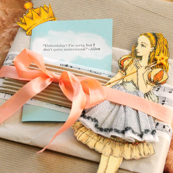 Wonderland Gift Packaging Project by Kerri Winterstein