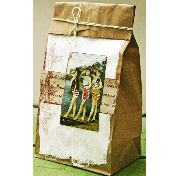 Vintage Sea Gift Bags Project