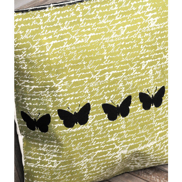 Butterfly Canvas Pillow Project