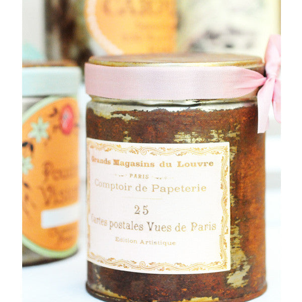 Paris Tea Tins  Project