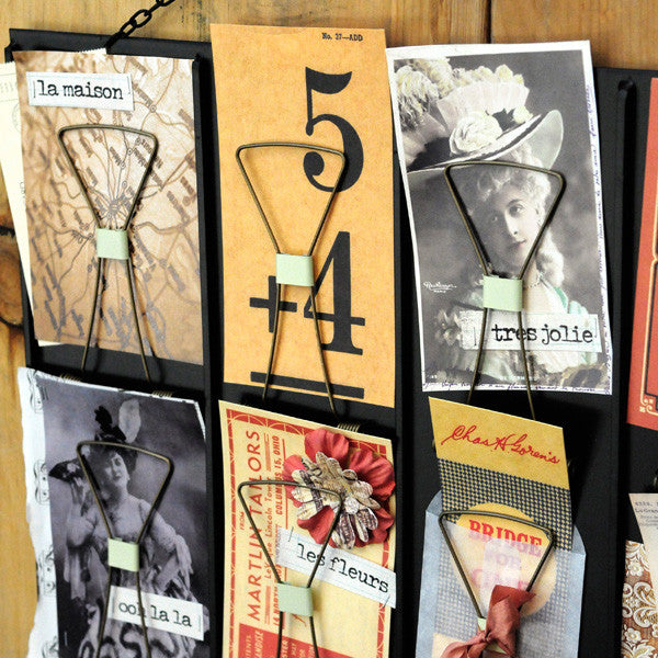 Gypsy Receipt Holder Inspiration  Project