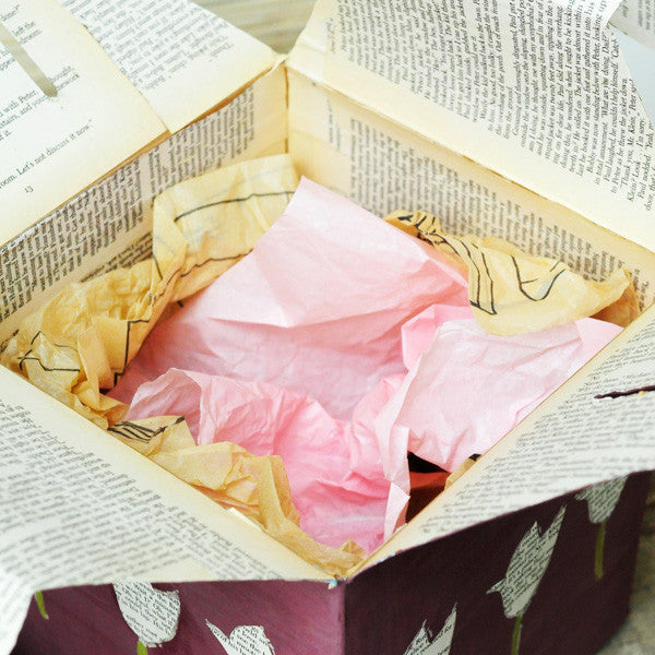 Repurposed Bagel Boxes Project