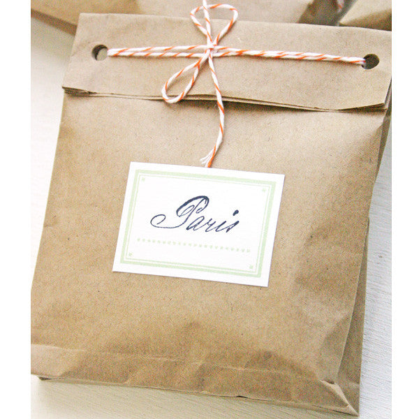 Brown Paper Packages Tied Up With String Project