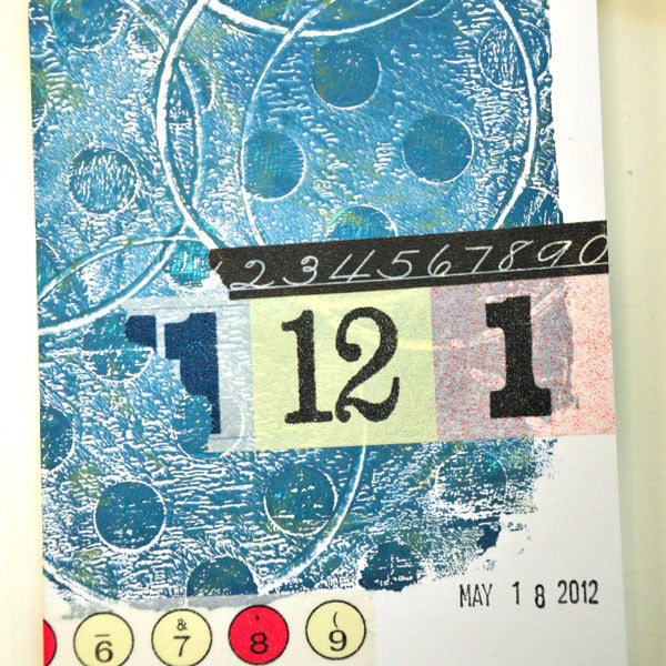 Monoprint Card Inspiration Project