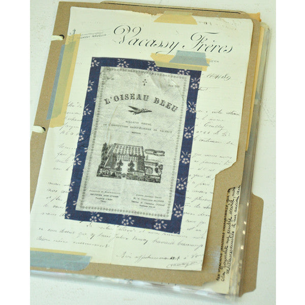 French Ephemera Storage Album Project