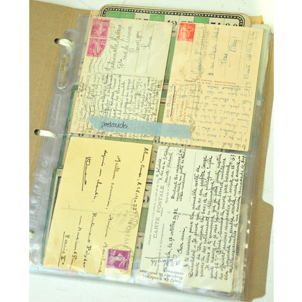 French Ephemera Storage Album Project