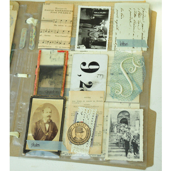French Ephemera Storage Album Project