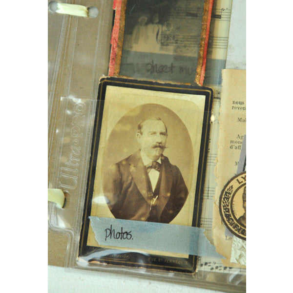 French Ephemera Storage Album Project