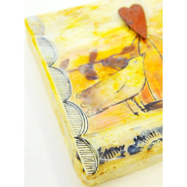 Three Cages Beeswax Canvas Project by Roben-Marie Smith