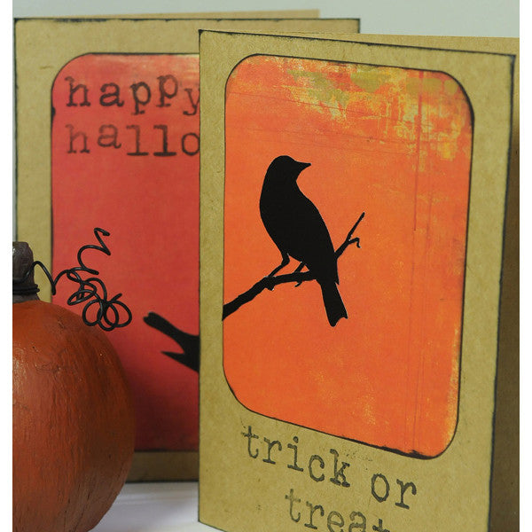 Spooky Silhouette Cards Project by Sarah Meehan